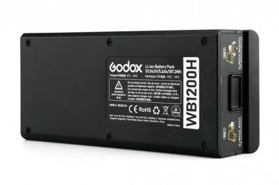 WB1200H Batteria ad Alta Capacità per AD1200 Pro — immagine 3