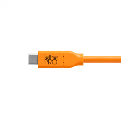 Cavo Pro da USB-C a USB-C 4.6m Arancione — immagine 3