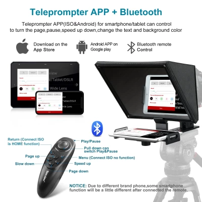 T12 Teleprompter 12" con borsa per il trasporto — immagine 6