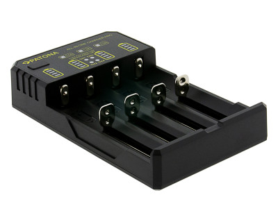 USB charger per batterie AAA, AA, CR123A, 14500, 16340, 18650, 22650, 26650 — immagine 2