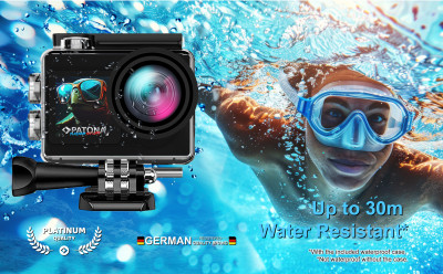 Platinum Action Cam Life SL4 5K con app di controllo e doppio display — immagine 6