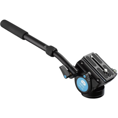 Monopiede in Alluminio P-204SR per Foto e Video + Testa VH-10 — immagine 2
