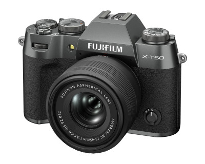 X-T50 Charcoal Silver + XC 15-45mm f/3.5-5.6 OIS — immagine 2