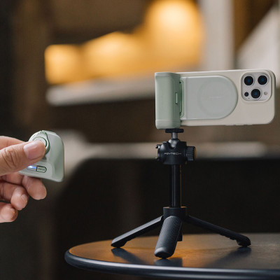 MagCam Kit impugnatura per smartphone 4in1 - Misty gray — immagine 10