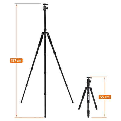 Treppiede C5i Makro PRO in alluminio — immagine 5