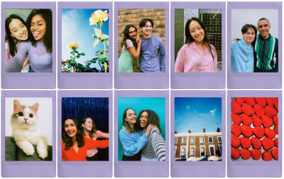 Instax Mini Soft Lavender Film 10 fogli — immagine 2