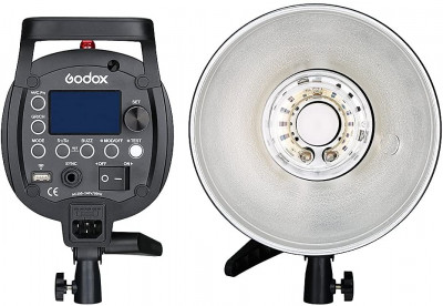GODOX MONOTORCIA QT-600II M - ATTACCO BOWENS STROBO — immagine 4