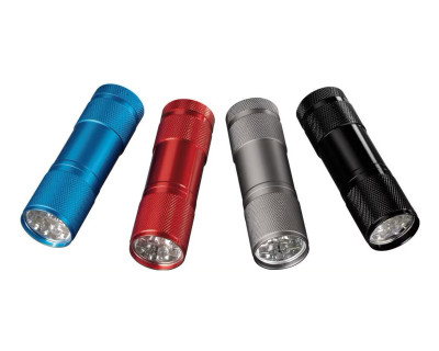 Torcia LED tascabile in alluminio - Rossa — immagine 2