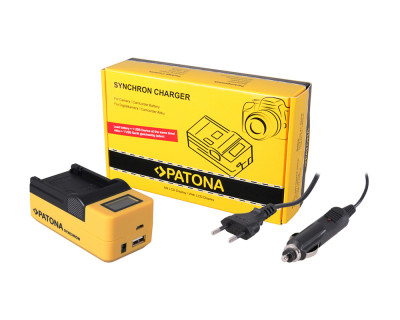 Caricabatterie USB SYNCHRON con display per Nikon EN-EL9 — immagine 3