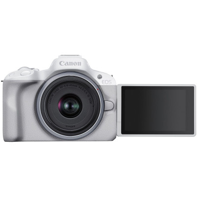 EOS R50 white + RF-S 18-45mm f/4.5-6.3 IS STM — immagine 8