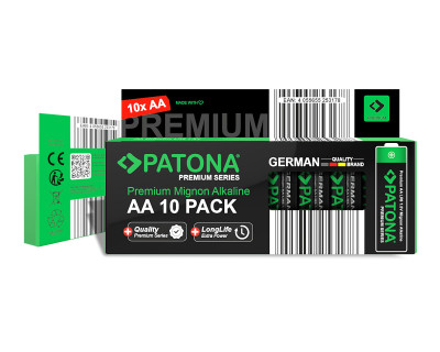 Batterie Premium 10 Stück Alkaline AA Mignon LR06 — immagine 2