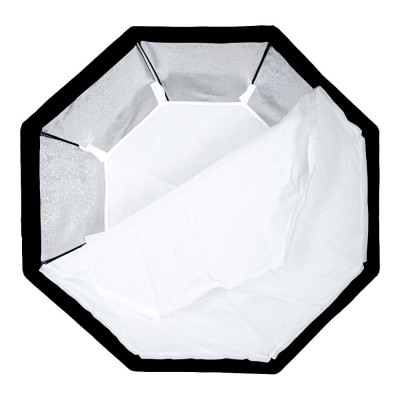 Softbox Octa da 140 cm con anello (Bowens) e griglia — immagine 3