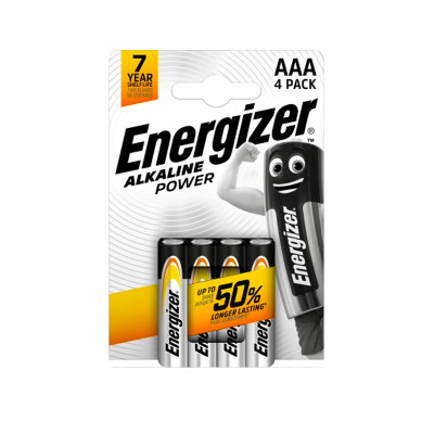 POWER ALCALINA AAA 1,5V BL4/24