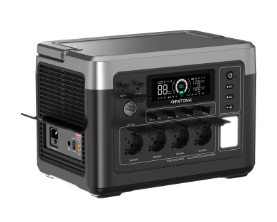 Power station portatile Platinum Autarc 1800W 1024WH 4x AC1800W, USB-C PD 100W, USB-C PD 20W, 2x USB-A 18W — immagine 2