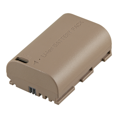 ULTRA C Canon LP-E6NH (USB-C input) 2400mAh — immagine 2