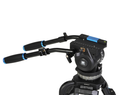 Treppiede video SQ100 con testa fluida VHS18 semisfera 100mm — immagine 6
