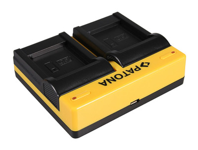 Dual Charger Canon NB-11L / IXUS 125HS, 240HS, 285HS A / Powershot A1200, A2200 (cavo micro-USB incl.) — immagine 2