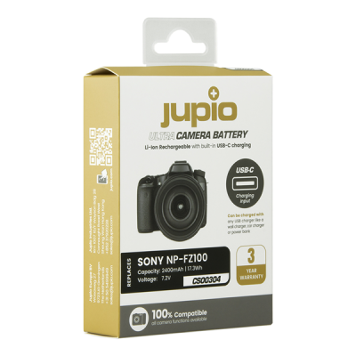 ULTRA C Sony NP-FZ100 (USB-C input) 2400mAh — immagine 3