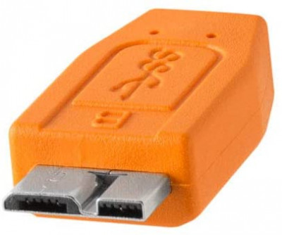 Cavo USB 3.0 maschio/Micro-B 4.6m arancio alta visibilità — immagine 2