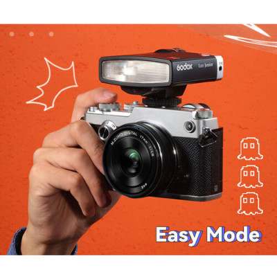 Retro camera flash lux junior RED — immagine 10
