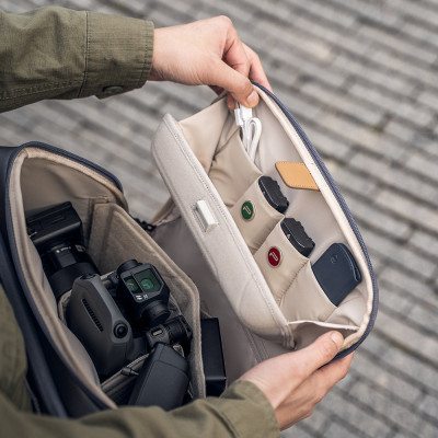 Borsa a spalla OneGo 10L - Obsidian Black — immagine 4