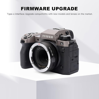 Adattatore EF-FX1 Pro Autofocus Canon EF/EF-S su Fuji X — immagine 5