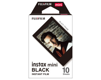 Instax Mini Film Black Frame 10 fogli