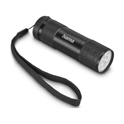 Torcia a Led in alluminio FL-25 - Nera