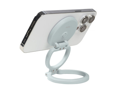 lumo Bi-Color Phone Ring Light con Magsafe - Mint Blue — immagine 7