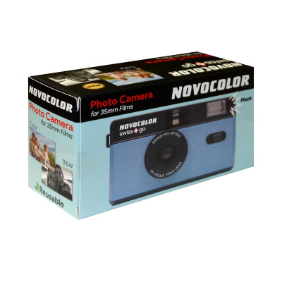 Novocolor 35mm analogica riutilizzabile Blu — immagine 5