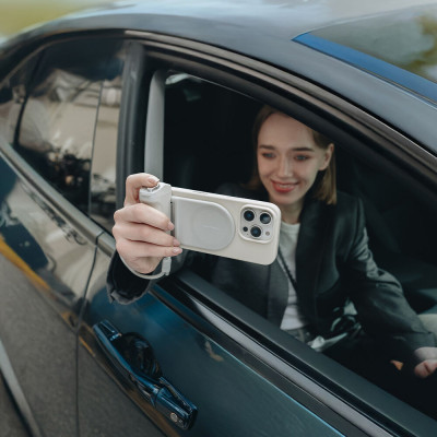 MagCam Kit impugnatura per smartphone 4in1 - Misty gray — immagine 3