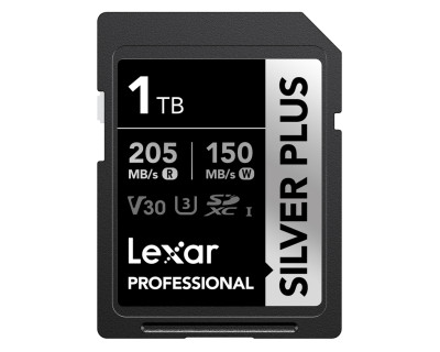 1TB Silver Plus SDXC UHS-I V30