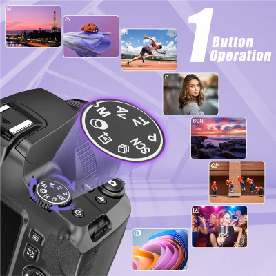 Fotocamera digitale P130 - zoom ottico 10X - video UHD 4K — immagine 6