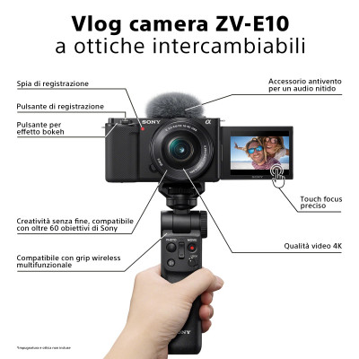 ZV-E10 solo corpo (ZVE10BDI) — immagine 5