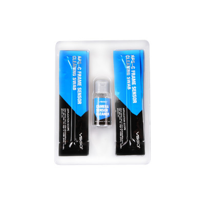 Kit pulizia sensore per M4/3 12 swab + 15ml sensor clean — immagine 2