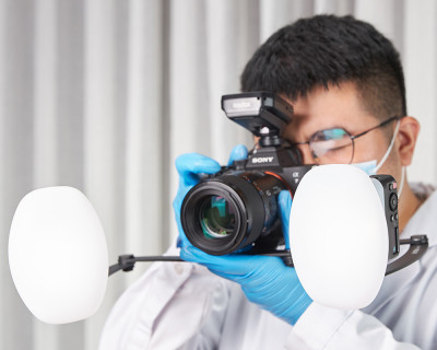 Staffa doppia luce MF-DB per flash macro MF12 — immagine 6