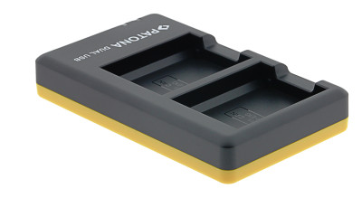Dual quick-charger per Canon LP-E10 incl. cavo Micro USB — immagine 3