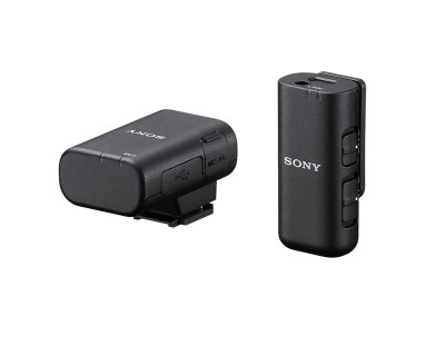 Microfono wireless ECM-W3S (1 TX + 1 RX + Custodia di ricarica)