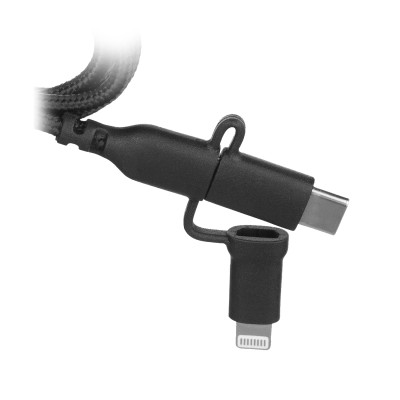 EW1376 Cavo 3-in-1 da USB-A a Lightning, USB-C e Micro USB — immagine 2