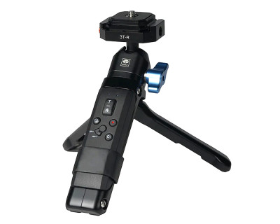3T-R Treppiede da tavolo con telecomando per fotocamere Sony e Canon