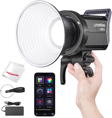 Illuminatore litemons LA200D 5600k LED — immagine 3