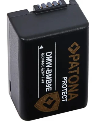 PROTECT Batteria Panasonic DMC-FZ40 FZ45 FZ 48 FZ100 BMB9 — immagine 2