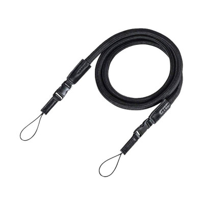 Tracolla fotocamera BRAID 120 - 120cm - Nero