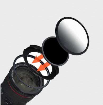 Wolverine Master KIT III magnetico con holder e filtro GND 82mm — immagine 4