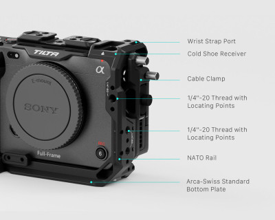 Gabbia completa per Sony FX3/FX30 V2 - Nero — immagine 4