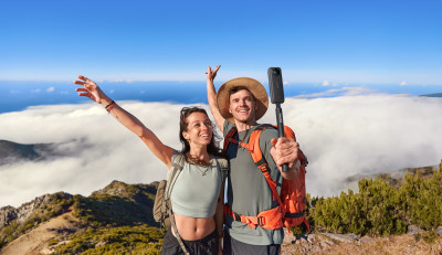 Selfie Stick Invisibile 85cm con impugnatura — immagine 7