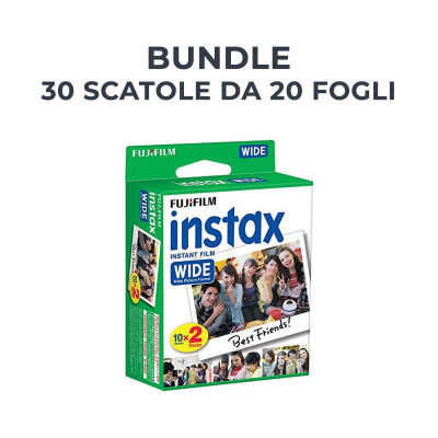 30x INSTAX WIDE FILM 20 fogli