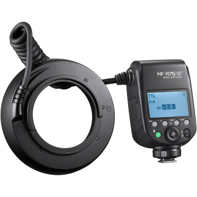 MF-R76S+ Dental ring Flash Macro TTL per Sony — immagine 3