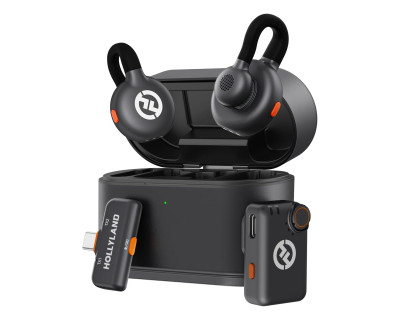 LARK M2S Wireless Lavalier Microphone Mini Combo (Camera RX + USB-C RX +2TX)