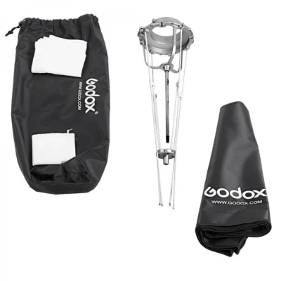 SOFT BOX OCTA 120 a ombrello con anello Bowens — immagine 4